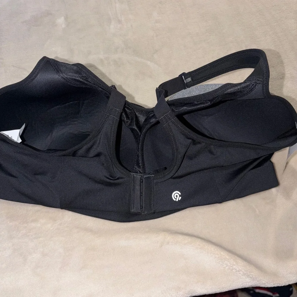 Champion C9 Power Shape Max High Impact Sports Bra Grey Black 42DDD N9630